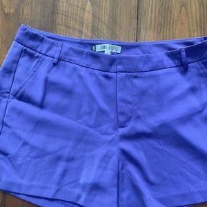 Jennifer Lopez purple shorts size 8